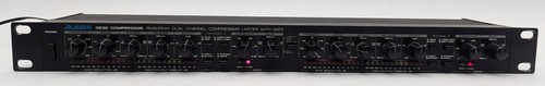 Alesis 3630 RMS/Peak Dual Channel Compressor Limiter With Gate Rack Effects Unit - Picture 2 of 12