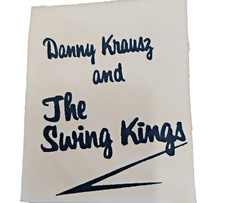 VTG Swing Band Pocket Square D Krausz And The Swing Kings 1930-40 Style Art Deco