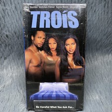 Trois VHS Tape 2000 Columbia Release Kenya Moore Gary Dourdan New Factory Sealed