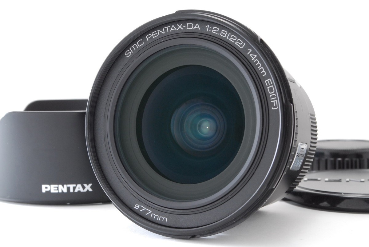 Near Mint smc Pentax DA 14mm f/2.8 ED IF Wide Angle lens for Near Mint smc Pentax DA 14mm f/2.8 ED IF Wide Angle lens for