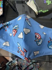 Face Masks Captain America For Kids Marvel