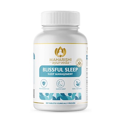 Maharishi Ayurveda Blissful Sleep 60 Tablets each For Sleep Management FREE SHIP