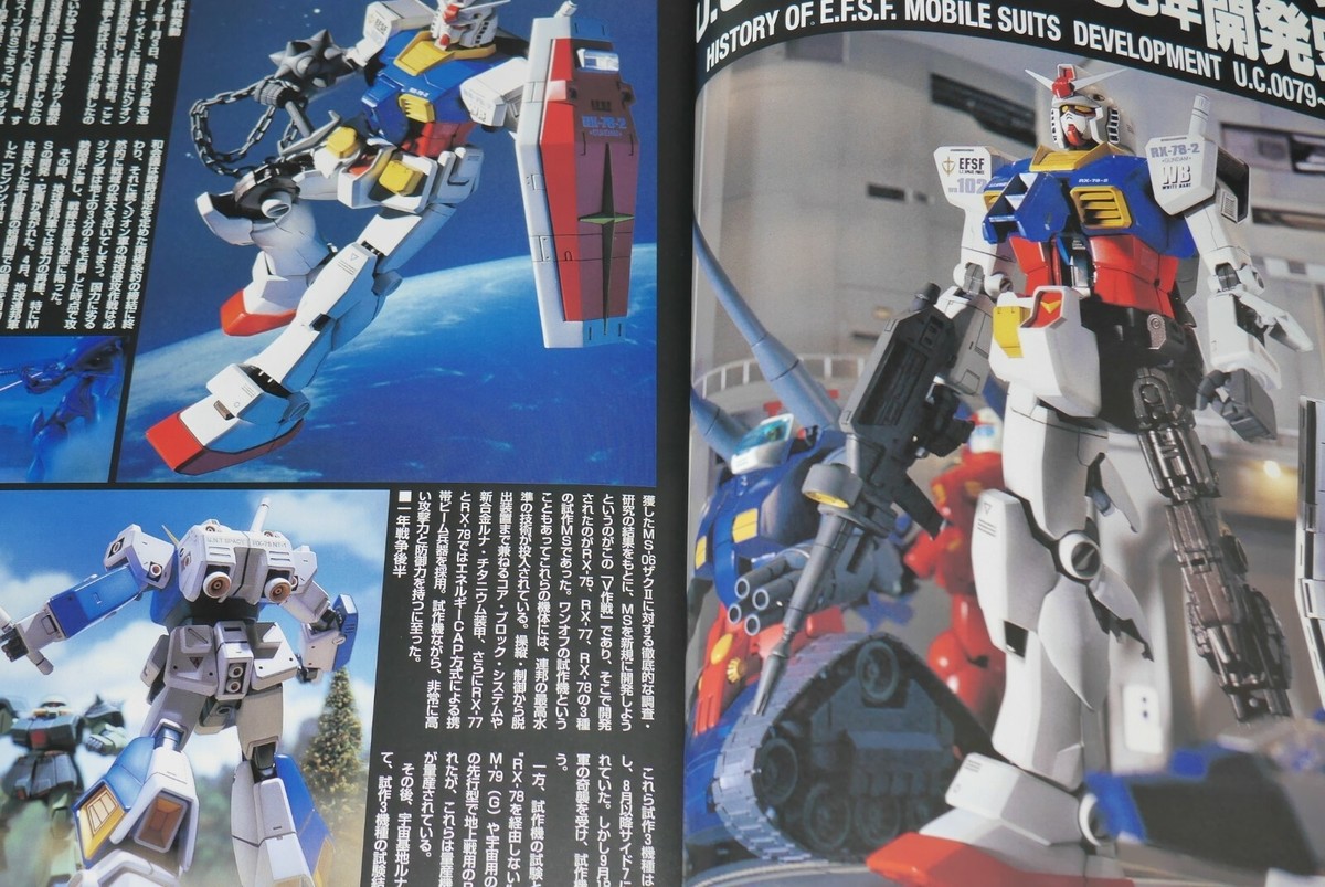 RX-78-2 Gundam Ver.1.5 & E.F.S.F. Model Suits Mobile Suit