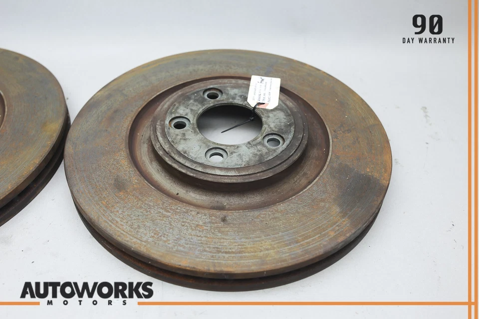 09-15 Juego de discos de rotor de freno delantero izquierdo y derecho Jaguar XF X250 5W931125CA OEM Foto 3 de 4