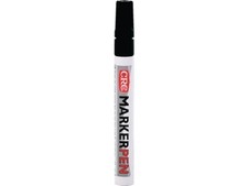 12er PACK(Stk) CRC 20365-AA Permanentmarker MARKERPEN schwarz Strichbreite 1-4,5