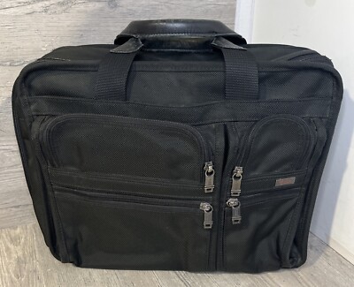 TUMI Alpha Expandable Briefcase Organizer 26031D4 Looks Fantastic!