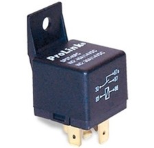 1 PC - PROLINK - SPDT 40AMP HD RELAY - 12V DC AUTO WITH MOLDED BRKT  SPDT40P