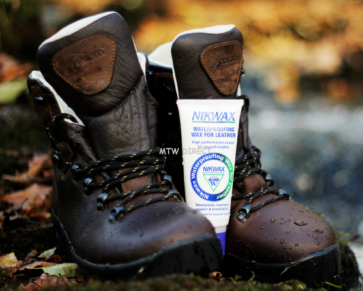 Nikwax Waterproofing Wax for Leather 60ml Hiking Motorcycle Cream Goretex  Boots