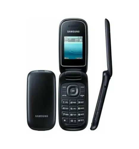 Original Samsung Flip E1272 Phone Dual Sim Folding Phone GT-E1272 Multi-colour - Bild 3 von 12