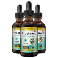 Prostavec - 1 Liquid Prostate Support Supplement: 3 Bottle Value Pack