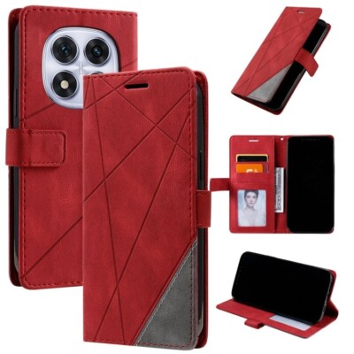 For xiaomi Redmi Note 14 Pro 5G Skin Feel Splicing Leather Phone Case cover
