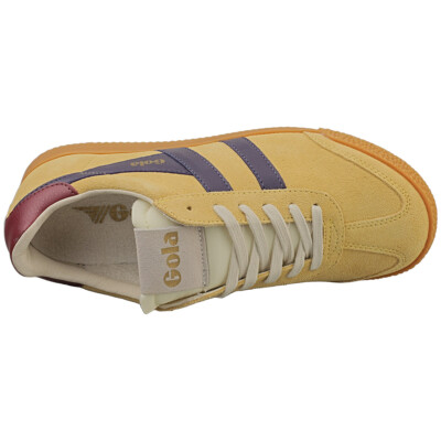 Gola Elan Womens Classic Sneakers in Pollen Plum Cerise | eBay