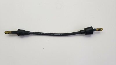  Coil Wire 8mm 12'' Spiral Core Straight Boots BLACK Packard Wire Points Cap USA