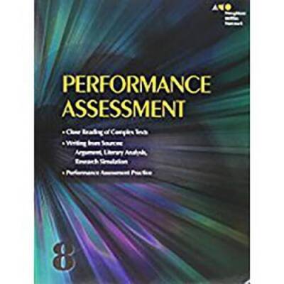 Collections: Performance Assessment Student Edition Grade 8 - Paperback - GOOD