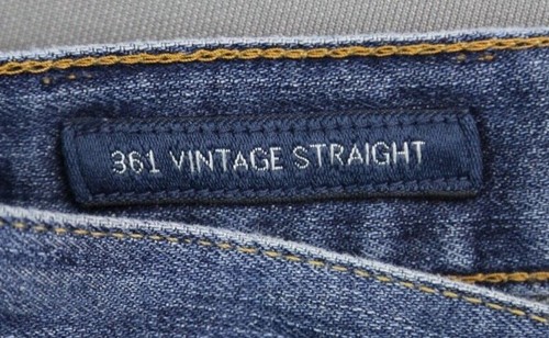 Pantalones de mezclilla para hombre Lucky Brand 361 vintage rectos medianos lavados talla 32x32 - Imagen 5 de 11