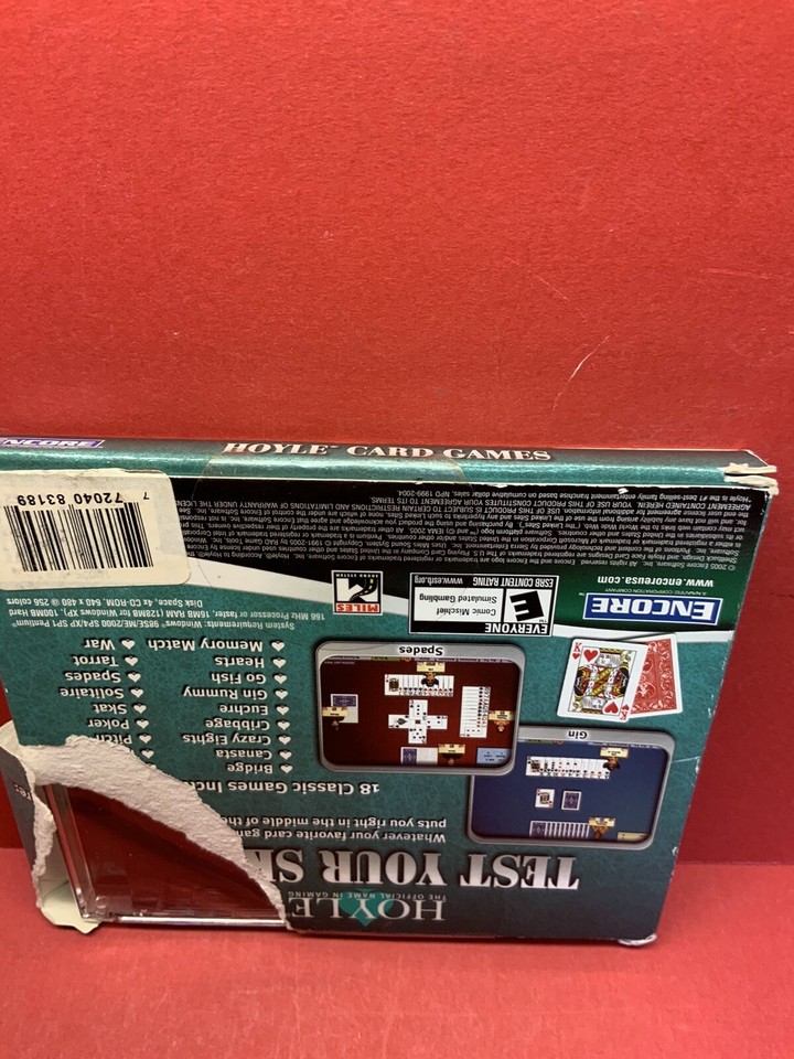 Hoyle Card Games 2005 (PC, 2005) 705381100256 eBay