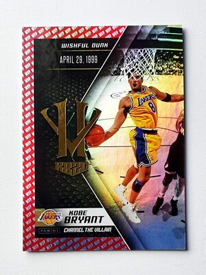 KOBE BRYANT 2015-16 Panini KOBE HERO VILLAIN Base MVP Parallel #4.1 Lakers NBA