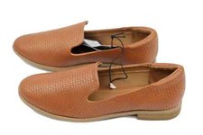 Universal Thread Womens Adeline Loafer Memory Foam Flat Shoes Sable Brown Size