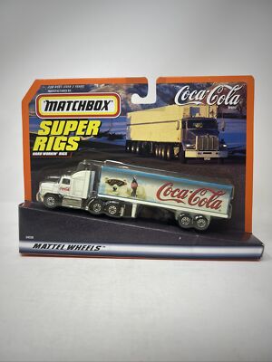 Matchbox Coca-Cola Super Rigs Hard Workin Polar Bear Logo