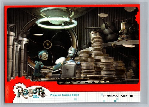 Sorted Rodney It Works Sort Of 2005 Inkworks Robots the Movie #22 Trading Card Rodney ...