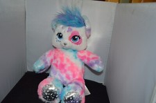 Build a Bear We Wear Cute Tie Died Panda BAB Plush Stuffed Animal 17 inch C1