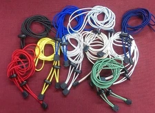 Elastic No-Tie Shoelace Strings Locking Laces Shoe Fastening w/ Toggles & Ends