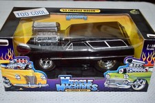 Muscle Machines Black 65 Chevelle Wagon 118 California Too Cool Model Nib 115 Muscle Machines Black 65 Chevelle Wagon 118 California Too Cool Model Nib 115