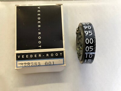 VEEDER ROOT 328383-001 MECHANISCHES COMPUTER-/GASPUMPENRAD, RH HINTEN BARGELD 