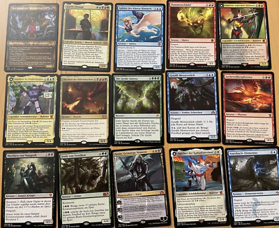 15 deutsche Mythics Magic the Gathering MtG - die ultra seltensten Karten!