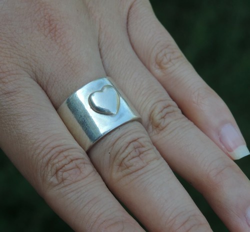 Belle Bague En Argent Massif - Taille 57 - Jamais Portée - Occasion
