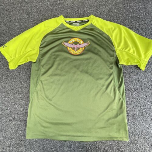 Dakine Big Al’s Mens Extra Large Long Sleeve Neon Green Jersey Bicycle Heaven - Picture 1 of 12