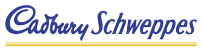 Cadbury Schweppes Sticker 100mm length | toolbox, car window, laptop Set of 2