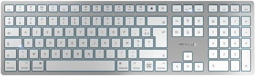 CHERRY KW 9100 Slim for MAC - Silver - französisches Layout (AZERTY) - Bild 2 von 6