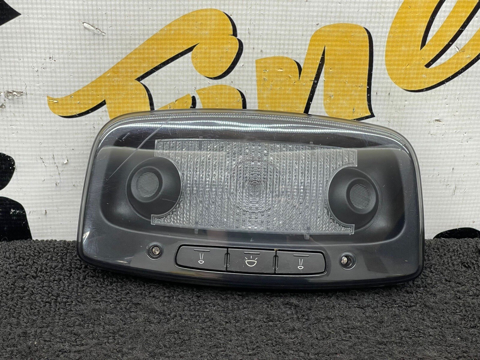2015 MASERATI GRANTURISMO ROOF CONSOLE DOME MAP LIGHTS OEM