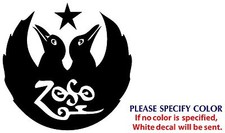 Black Crowes 2 Metal Graphic Die Cut decal sticker Car Truck Boat Window 9"