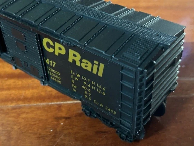 CP RAIL - CANADIAN PACIFIC PACMAN BLACK O GUAGE 6-6732 LIONEL CAR SLIDING DOORS - Image 3 of 4