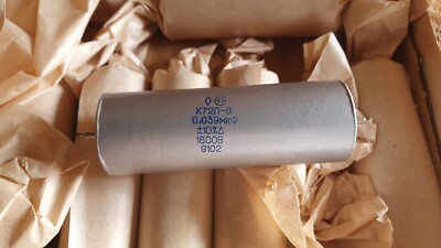 Condensateur Téflon (PIO) Militaire USSR K72P-6 1.0µF