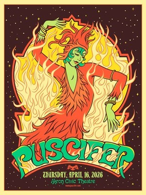 Puscifer Akron Ohio 2026 Venue Poster At Akron Civic Theatre On April 16 2026
