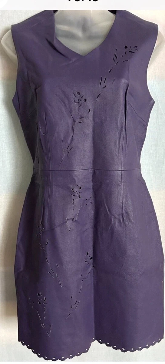 newport news leather dress Leather Dress NEWPORT NEWS size M