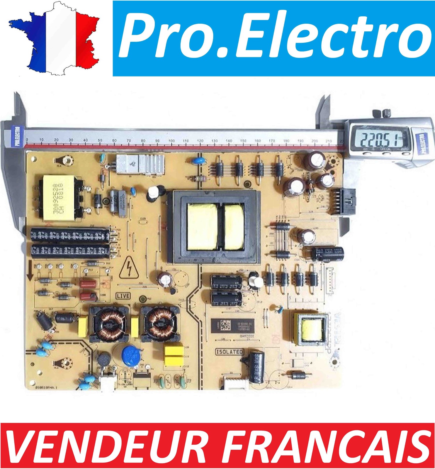 Carte alimentation 17IPS62 pour TV Toshiba 55L3763DG