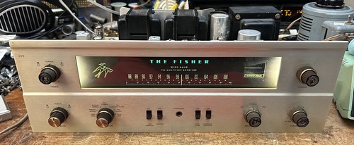 Legendary Fisher 400 Tube Receiver - Strong Tubes and Great Sound - Beautiful!