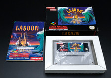 Lagoon - Super Nintendo SNES - PAL UK - CIB complete - cleaned & tested