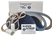 1x30 Complete Sanding Sharpening Belt Assortment Includes 2 1x30 Leather Honing