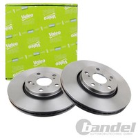 2X Valeo Bremsscheiben 295Mm BelÜFtet Vorne Passend FÜR Toyota Auris Avensis