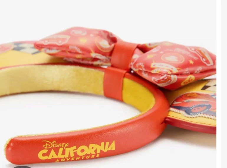 Diadema de oreja Lightning McQueen para adultos Foto 3 de 4