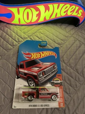 Hot Wheels 1978 Dodge Li l Red Express Truck Walgreens Exclusive 2017 rot selten