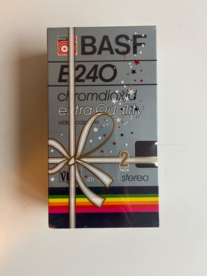 VHS Basf E 240 extra Quality 1985 neu Video eq sq Cassette new