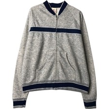 Vintage 1980'S Bassett Walker full-zip sweatshirt made in the USA size L men's.