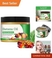 100 Natural Batana Oil for Hair Growth   Organic, Unrefined, 4.2 oz