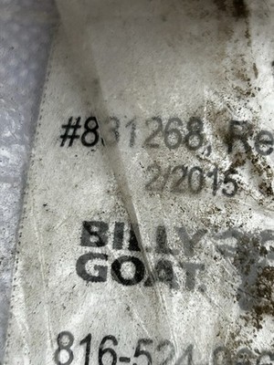 billy goat leaf vacuum Bag Skirt For Model QV